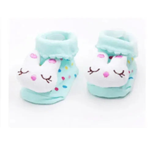 0-24Month Spring Autumn Newborn Baby Socks Soft Cotton Animal Infant Socks For Girls Boys Cute Anti Slip Toddler Floor Sock 2024