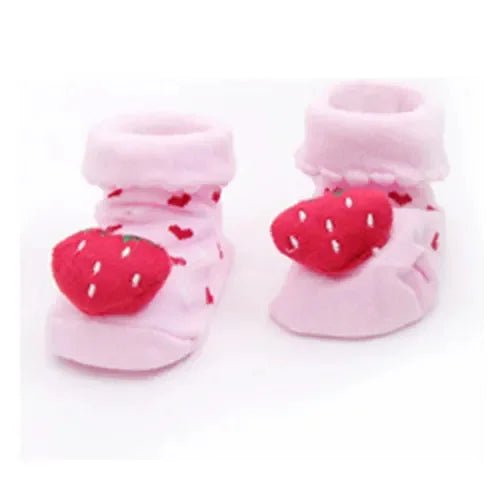 0-24Month Spring Autumn Newborn Baby Socks Soft Cotton Animal Infant Socks For Girls Boys Cute Anti Slip Toddler Floor Sock 2024