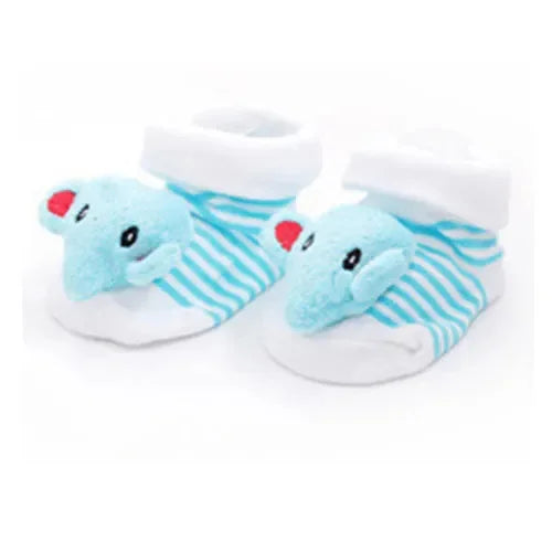 0-24Month Spring Autumn Newborn Baby Socks Soft Cotton Animal Infant Socks For Girls Boys Cute Anti Slip Toddler Floor Sock 2024