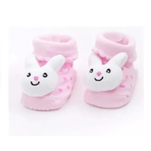 0-24Month Spring Autumn Newborn Baby Socks Soft Cotton Animal Infant Socks For Girls Boys Cute Anti Slip Toddler Floor Sock 2024