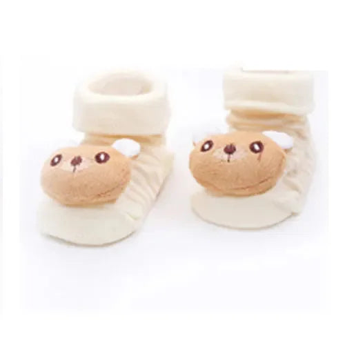 0-24Month Spring Autumn Newborn Baby Socks Soft Cotton Animal Infant Socks For Girls Boys Cute Anti Slip Toddler Floor Sock 2024