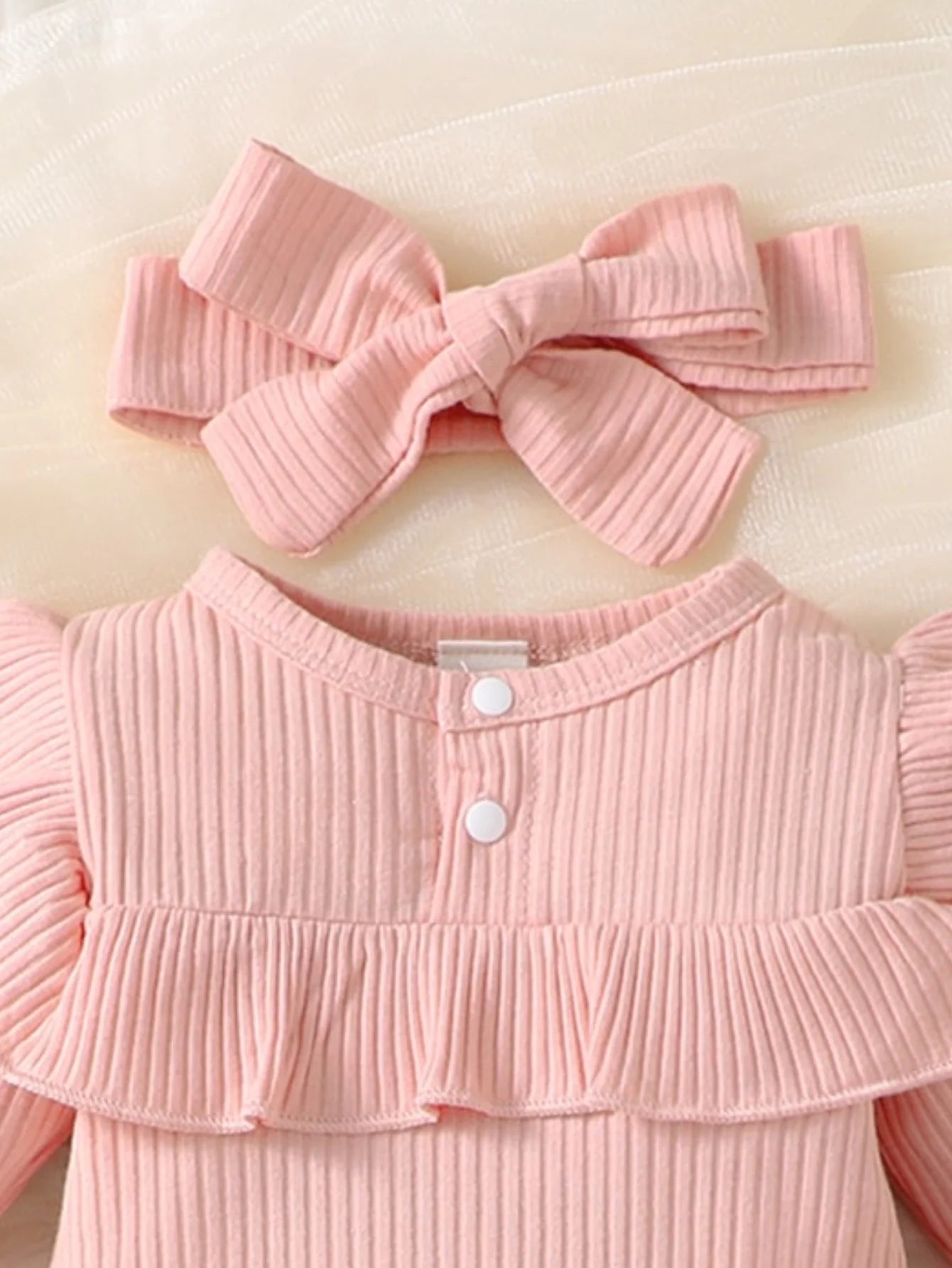 Adorable Baby Ruffle Outfit Set