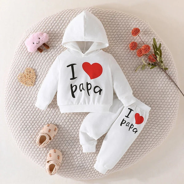 Adorable Toddler Hoodie Set