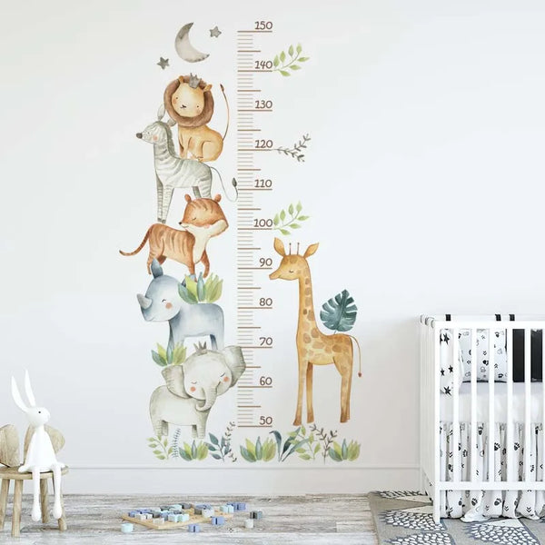 Animal Fun Height Stickers