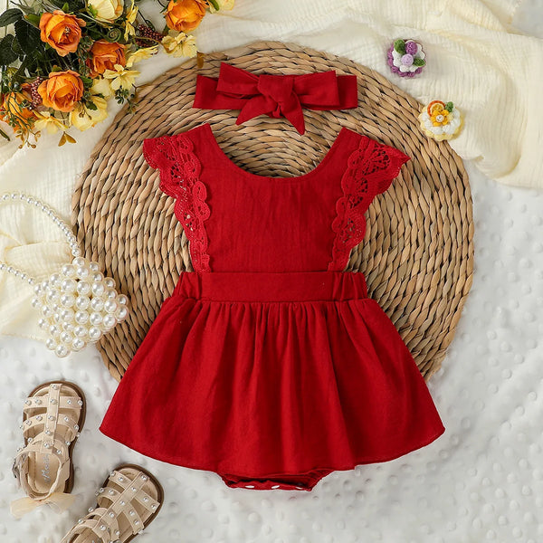 Chic Cotton Summer Dress for Girls