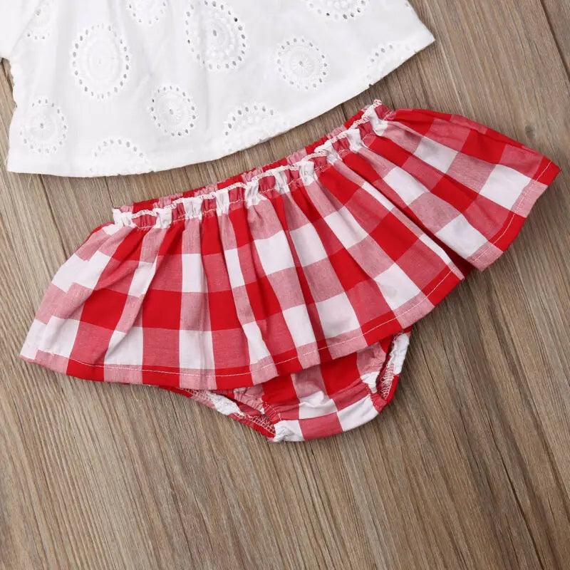 Adorable Baby Girl Summer Outfit