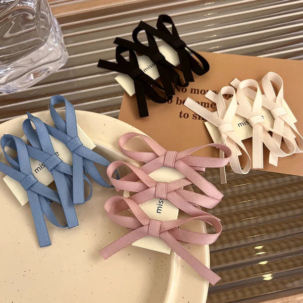 Chic Bowknot Hair Clips