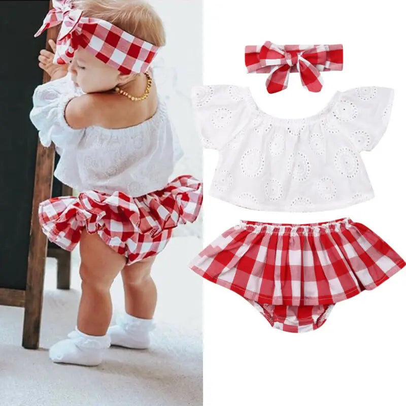 Adorable Baby Girl Summer Outfit