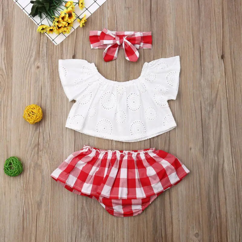 Adorable Baby Girl Summer Outfit